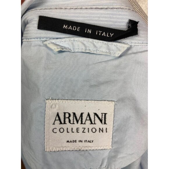 ARMANI Collezioni Italian Light Blue *Summer* Modern 2Btn Sport Jacket 40R 40 R - Picture 4 of 4